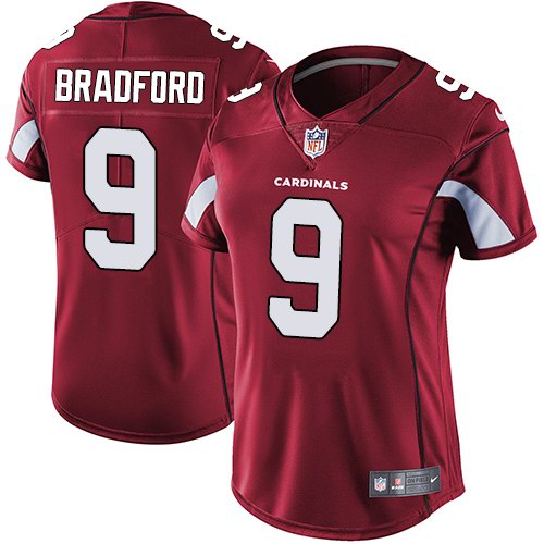 Nike Cardinals 9 Sam Bradford Red Women Vapor Untouchable Limited Jersey