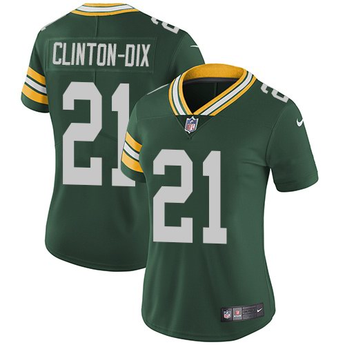 Nike Packers 21 Ha Ha Clinton-Dix Green Women Vapor Untouchable Limited Jersey