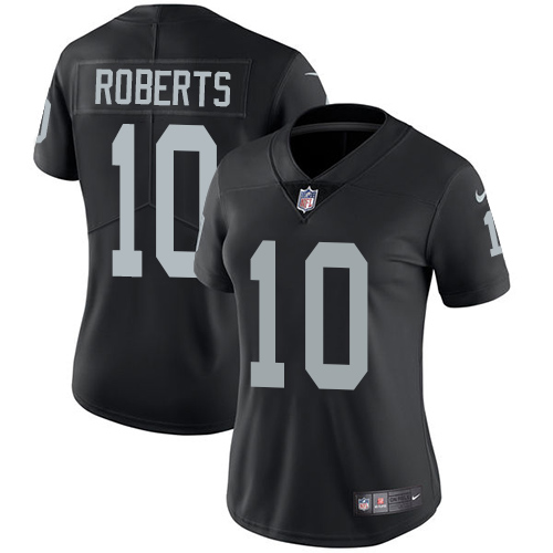 Nike Raiders 10 Seth Roberts Black Women Vapor Untouchable Limited Jersey