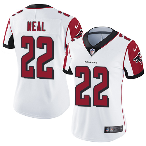 Nike Falcons 22 Keanu Neal White Women Vapor Untouchable Limited Jersey