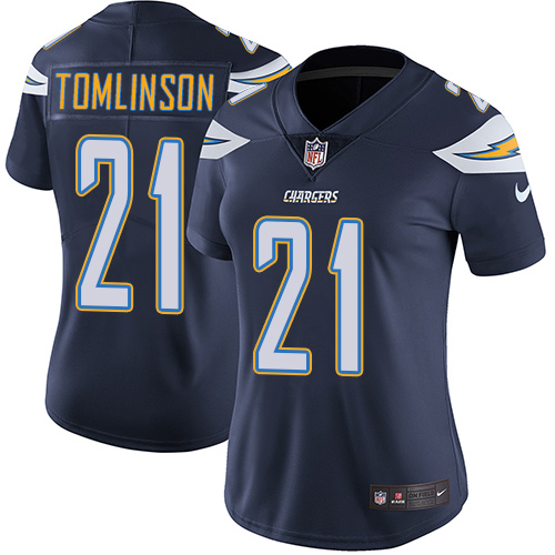 Nike Chargers 21 LaDainian Tomlinson Navy Women Vapor Untouchable Limited Jersey