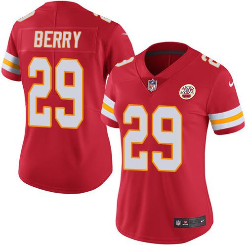 Nike Chiefs 29 Eric Berry Red Women Vapor Untouchable Limited Jersey