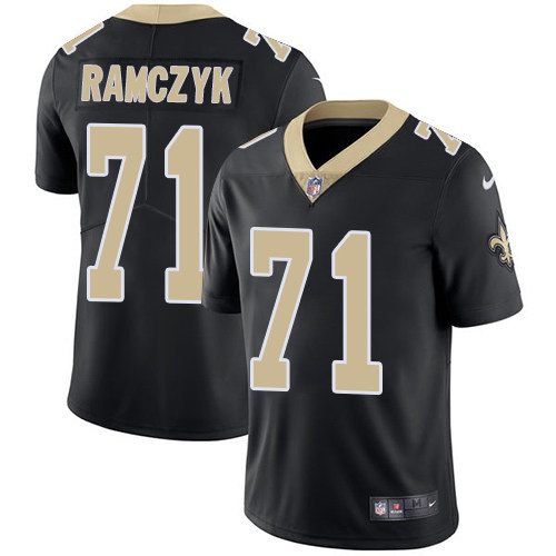 Nike Saints 71 Ryan Ramczyk Black Vapor Untouchable Limited Jersey