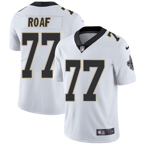 Nike Saints 77 Willie Roaf White Youth Vapor Untouchable Limited Jersey