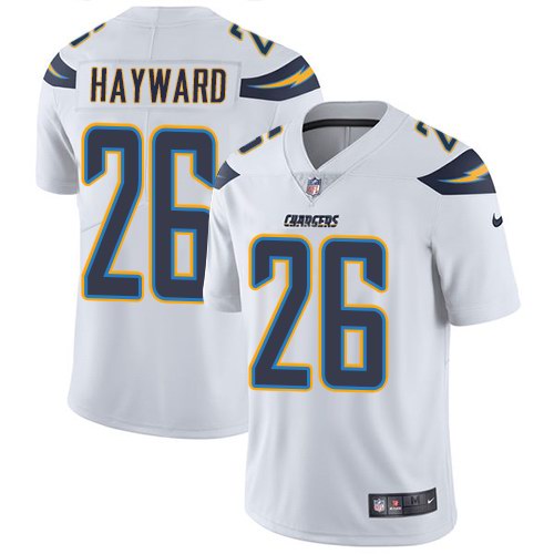 Nike Chargers 26 Casey Hayward White Youth Vapor Untouchable Limited Jersey