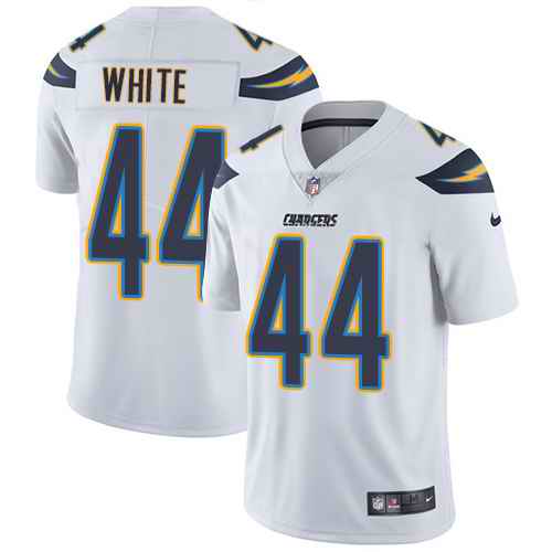 Nike Chargers 44 Kyzir White White Youth Vapor Untouchable Limited Jersey