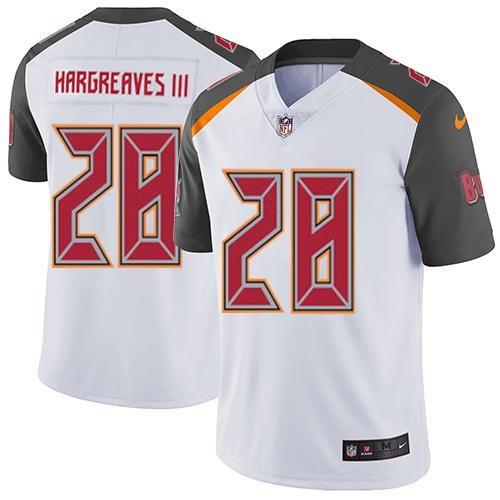 Nike Buccaneers 28 Vernon Hargreaves III White Youth Vapor Untouchable Limited Jersey