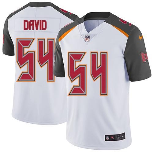 Nike Buccaneers 54 Lavonte David White Youth Vapor Untouchable Limited Jersey