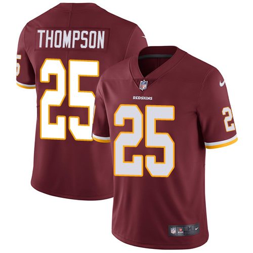 Nike Redskins 25 Chris Thompson Burgundy Red Youth Vapor Untouchable Limited Jersey