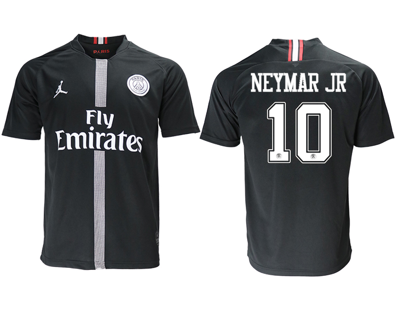 2018-19 Paris Saint-Germain 10 NERMAR JR Home Jordan Thailand Soccer Jersey