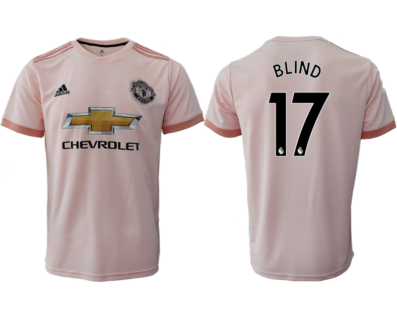 2018-19 Manchester United 17 BLIND Away Thailand Soccer Jersey