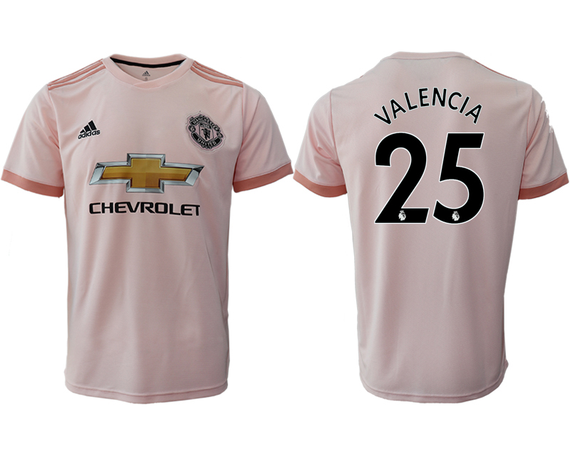 2018-19 Manchester United 25 VALENCIA Away Thailand Soccer Jersey