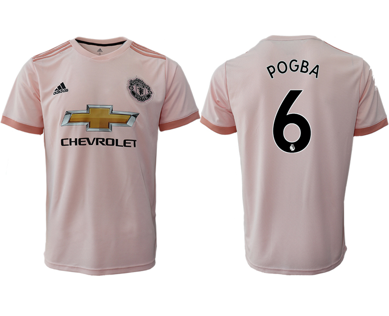 2018-19 Manchester United 6 POGBA Away Thailand Soccer Jersey