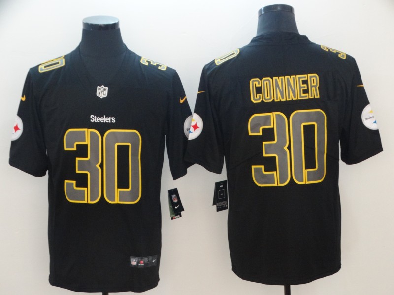 Nike Steelers James Conner Black Impact Rush Limited Jersey