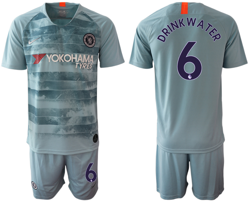 2018-19 Chelsea 6 DRINKWATER Third Away Soccer Jersey