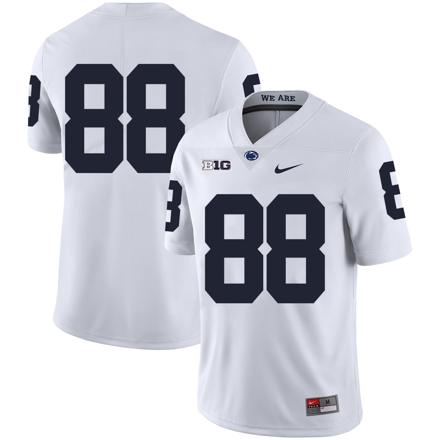 Penn State Nittany Lions 88 Mike Gesicki White Nike College Football Jersey