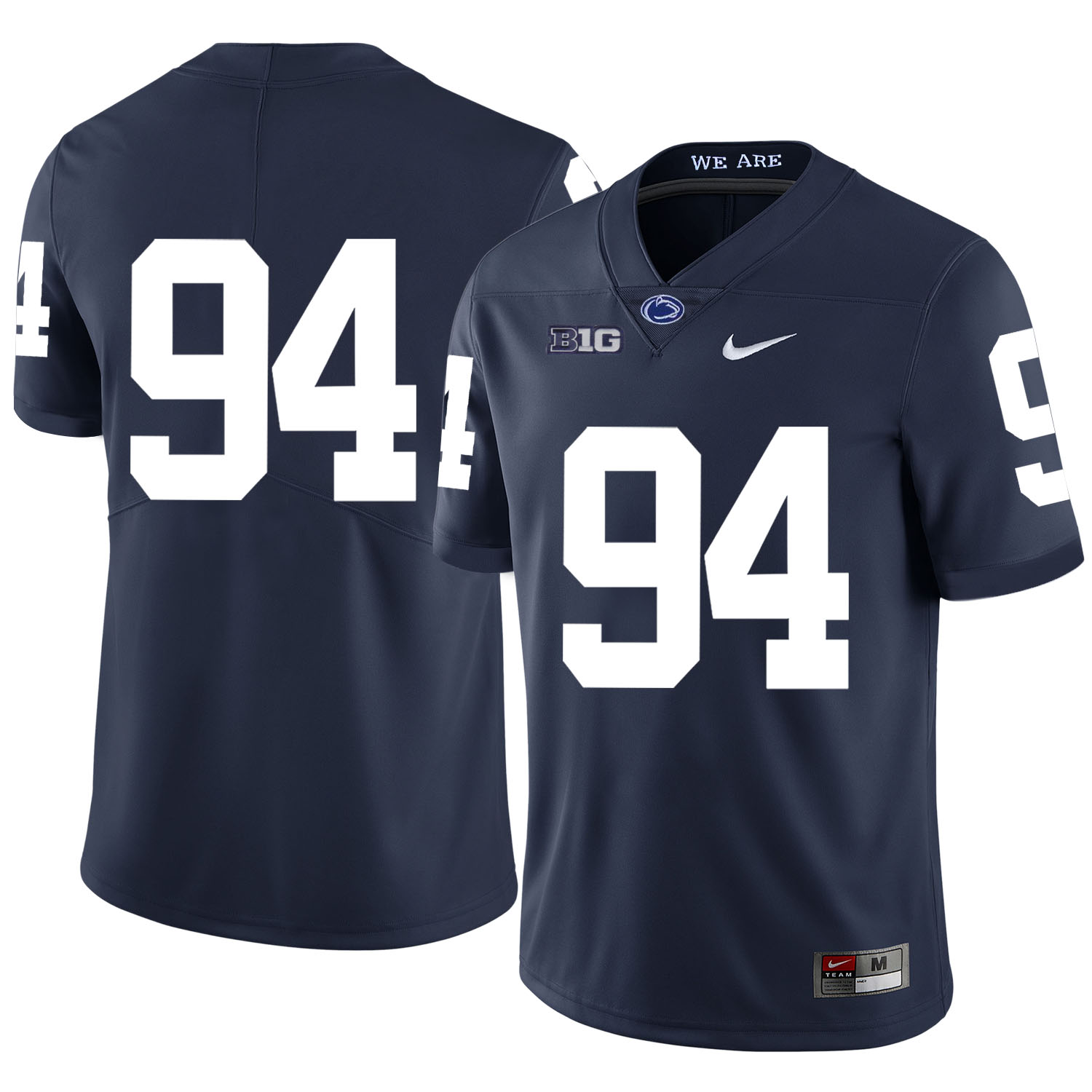 Penn State Nittany Lions 94 Cameron Wake Navy Nike College Football Jersey