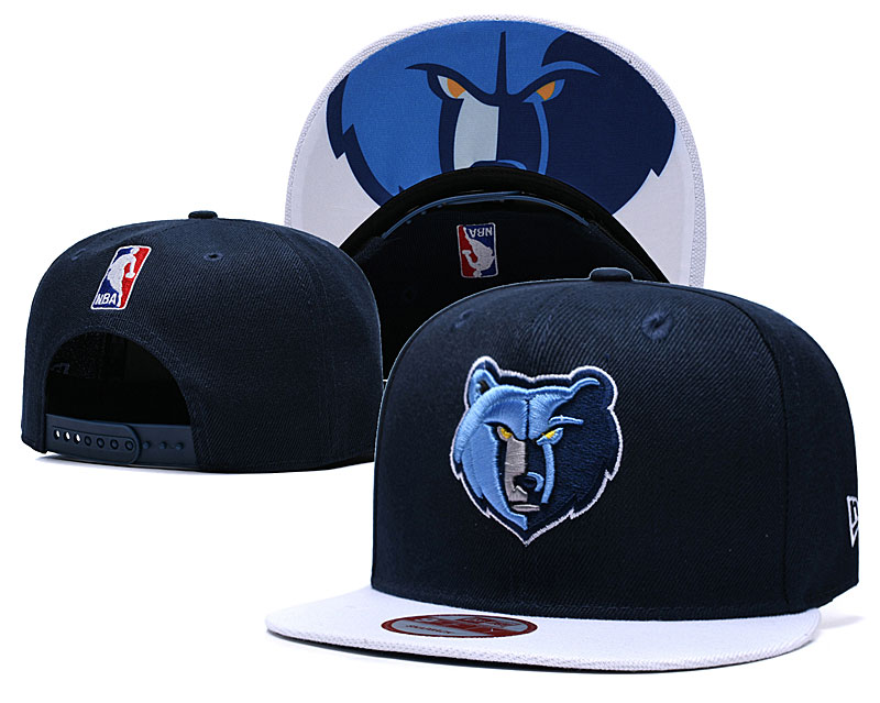 Grizzlies Fresh Logo Navy Adjustable Hat TX