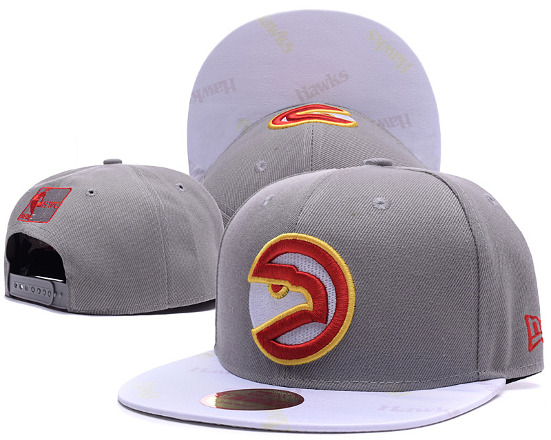 Hawks Fresh Logo Gray Adjustable Hat TX