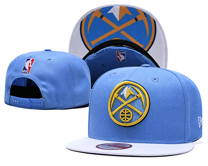 Nuggets Fresh Logo Blue Adjustable Hat TX