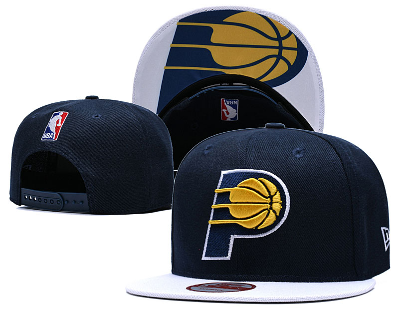 Pacers Fresh Logo Navy Adjustable Hat TX