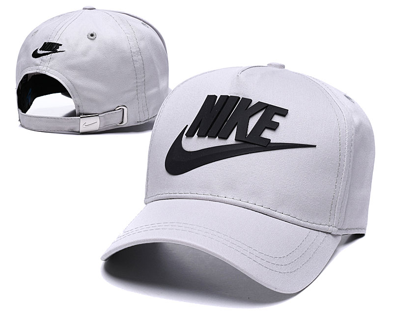 Nike Classic Gray Peaked Adjustable Hat TX