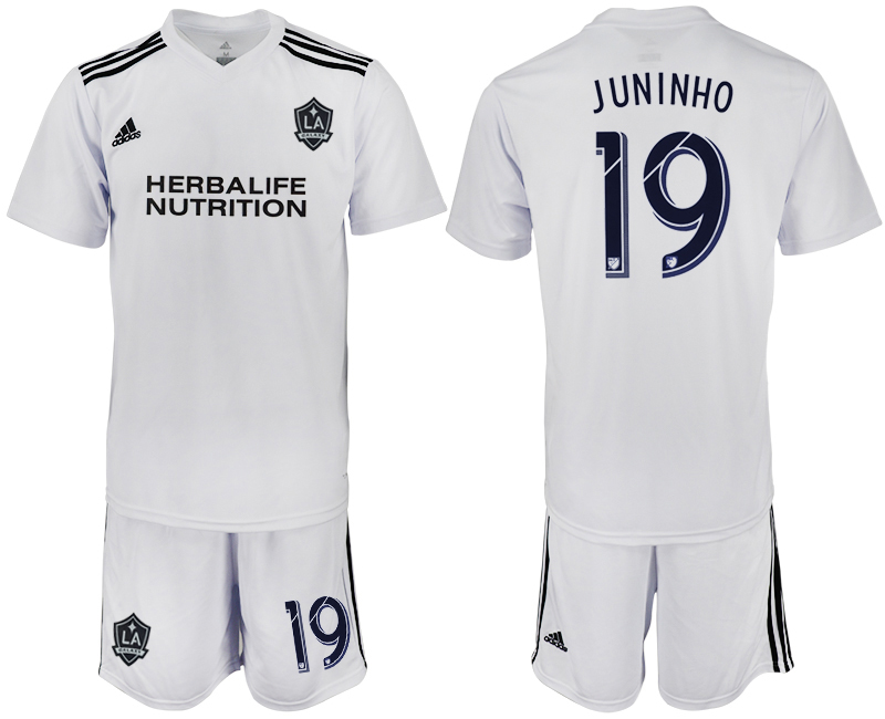 2018-19 Los Angeles Galaxy 19 JUNINHO White Training Soccer Jersey