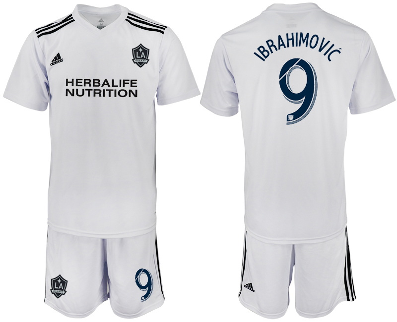 2018-19 Los Angeles Galaxy 9 IBRAHIMOVIC White Training Soccer Jersey