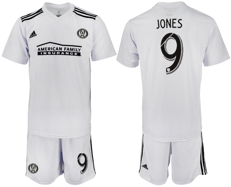 2018-19 Atlanta United FC 9 JONES White Soccer Jersey