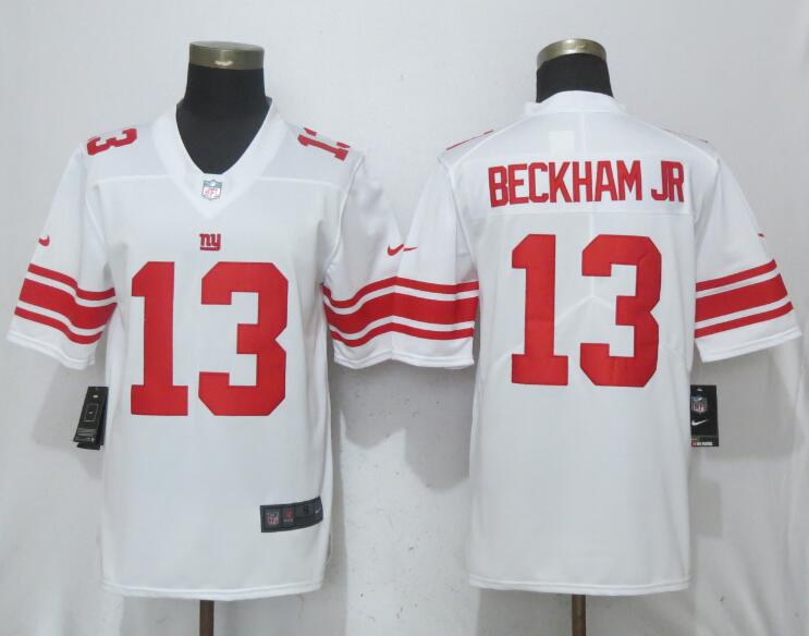 Nike Giants 13 Odell Beckham Jr. White Youth Vapor Untouchable Player Limited Jersey