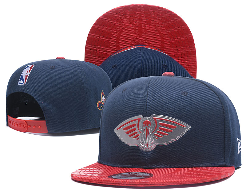 New Orleans Pelicans Team Logo Navy Adjustable Hat YD