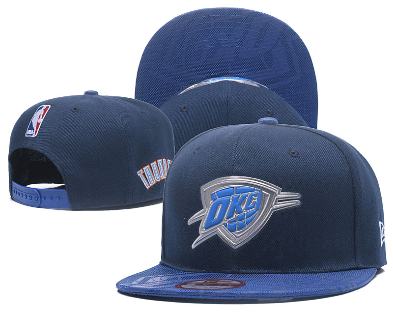 Thunder Team Logo Navy Adjustable Hat YD