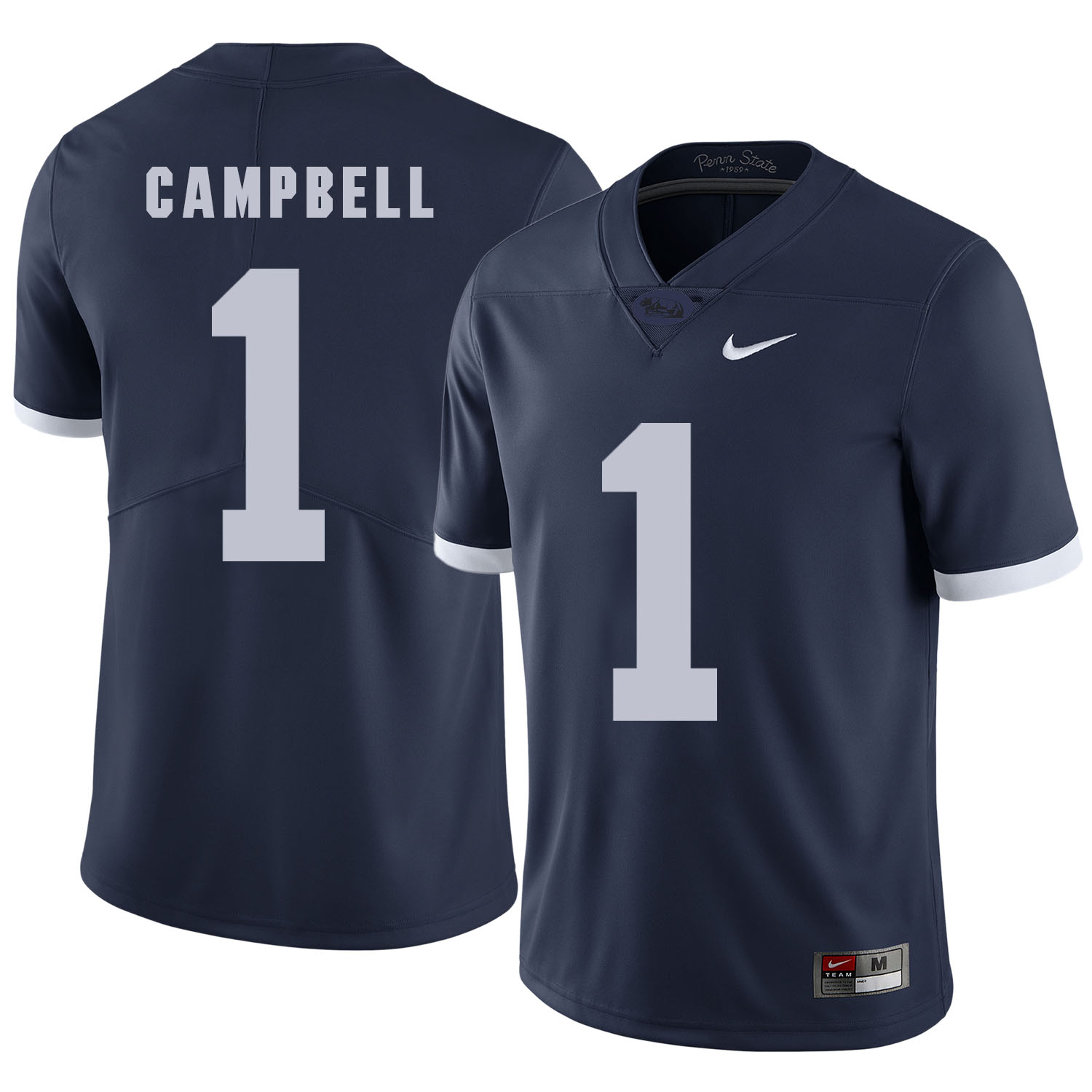 Penn State Nittany Lions 1 Chris Campbell Navy College Football Jersey