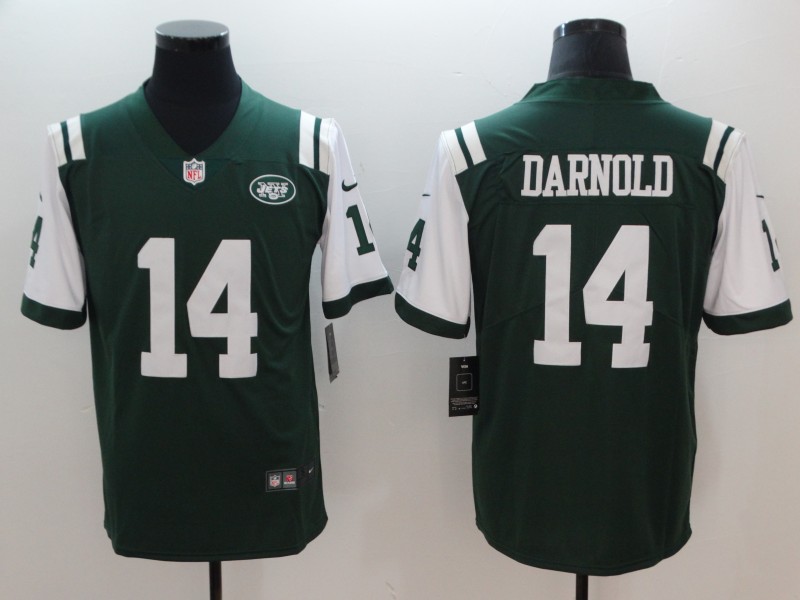 Nike Jets 14 Sam Darnold Green Youth Vapor Untouchable Player Limited Jersey