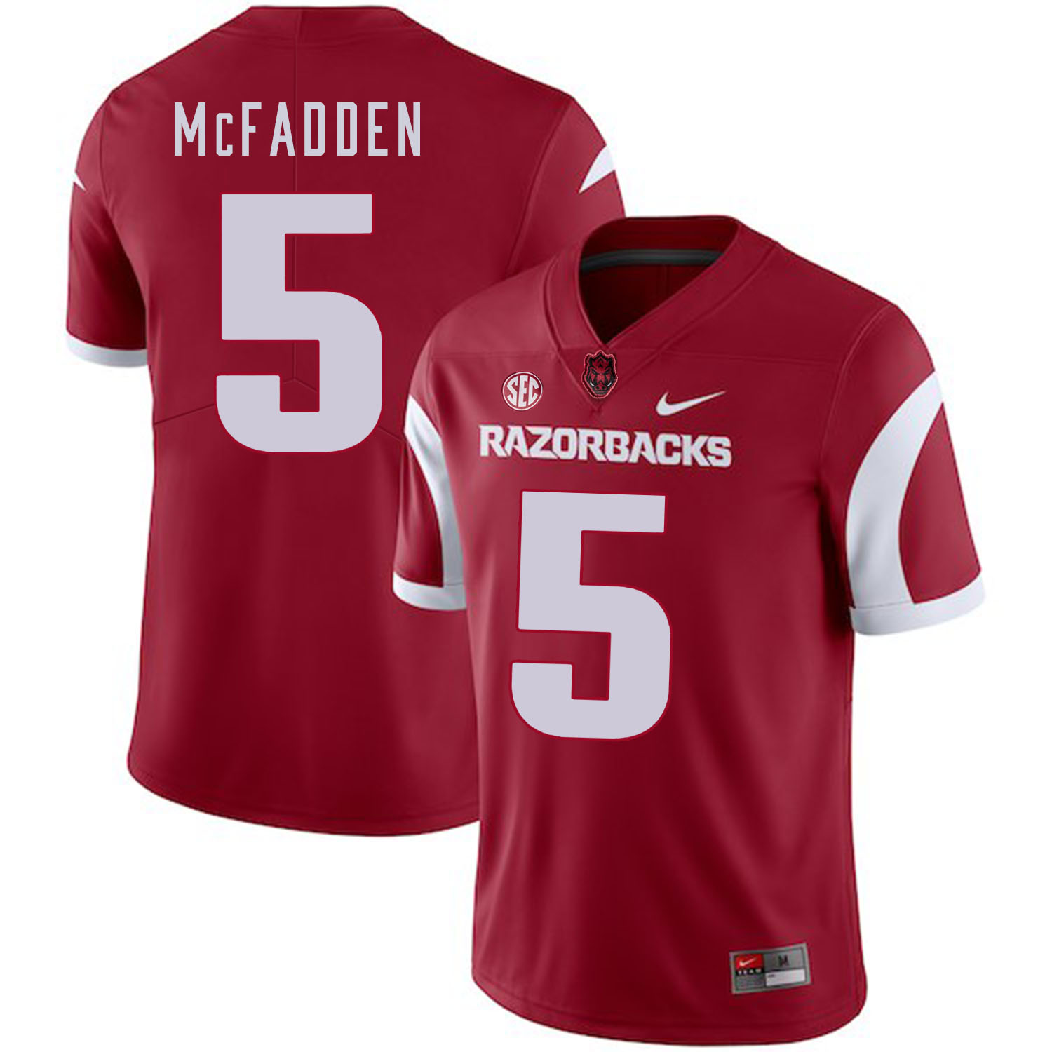 Arkansas Razorbacks 5 Darren McFadden Red College Football Jersey