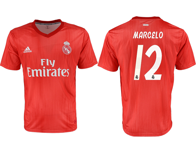 2018-19 Real Madrid 12 MARCELO Third Away Thailand Soccer Jersey