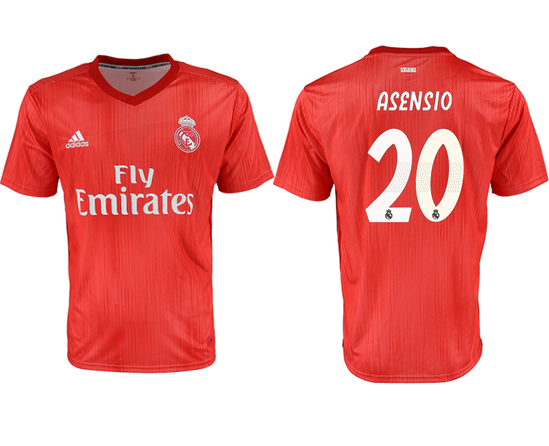 2018-19 Real Madrid 20 ASENSIO Third Away Thailand Soccer Jersey