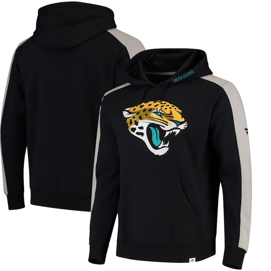 Jacksonville Jaguars NFL Pro Line by Fanatics Branded Iconic Pullover Hoodie Black