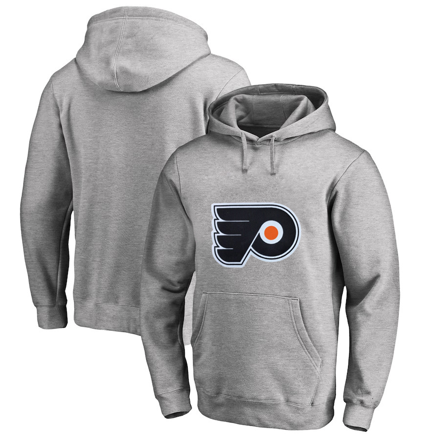 Philadelphia Flyers Gray All Stitched Pullover Hoodie