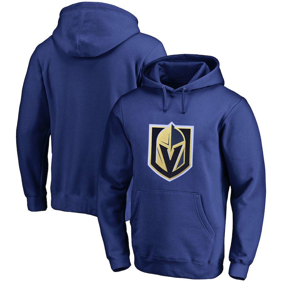 Vegas Golden Knights Blue All Stitched Pullover Hoodie