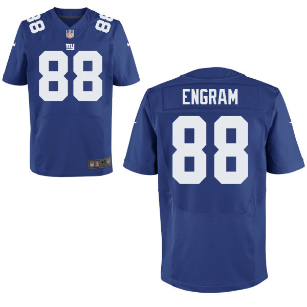 Nike Giants 88 Evan Engram Blue Elite Jersey