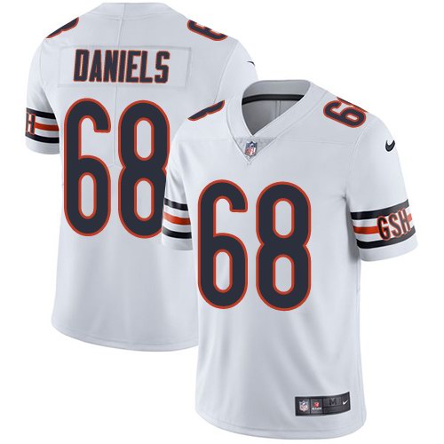 Nike Bears 68 James Daniels White Youth Color Rush Limited Jersey