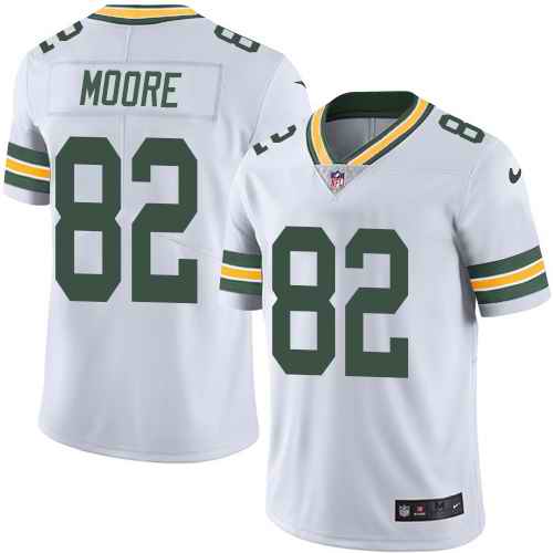 Nike Packers 82 J'Mon Moore White Youth Vapor Untouchable Limited Jersey
