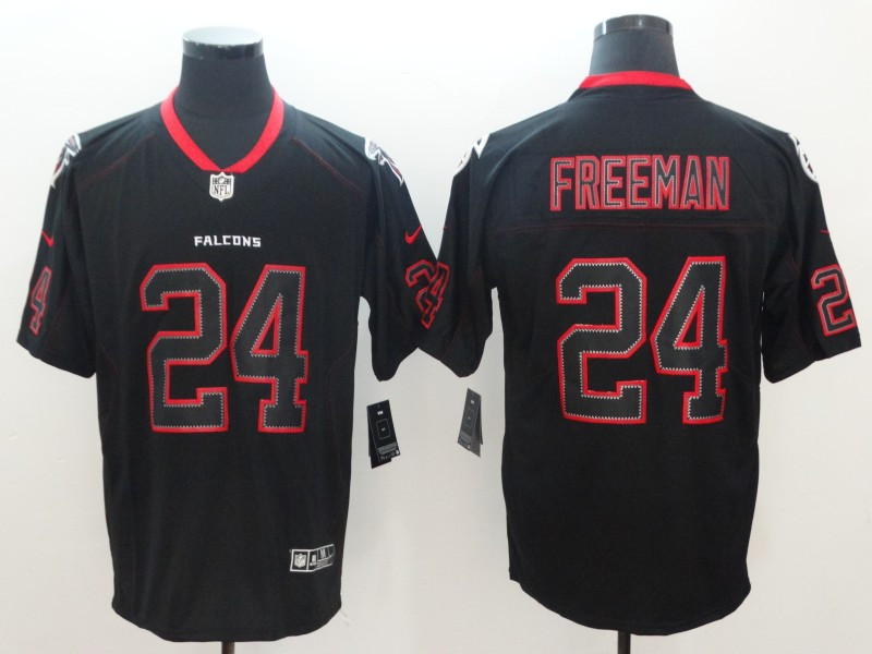 Nike Falcons 24 Devonta Freeman Black Shadow Legend Limited Jersey