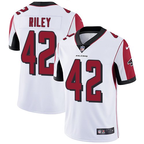 Nike Falcons 42 Duke Riley White Youth Vapor Untouchable Limited Jersey
