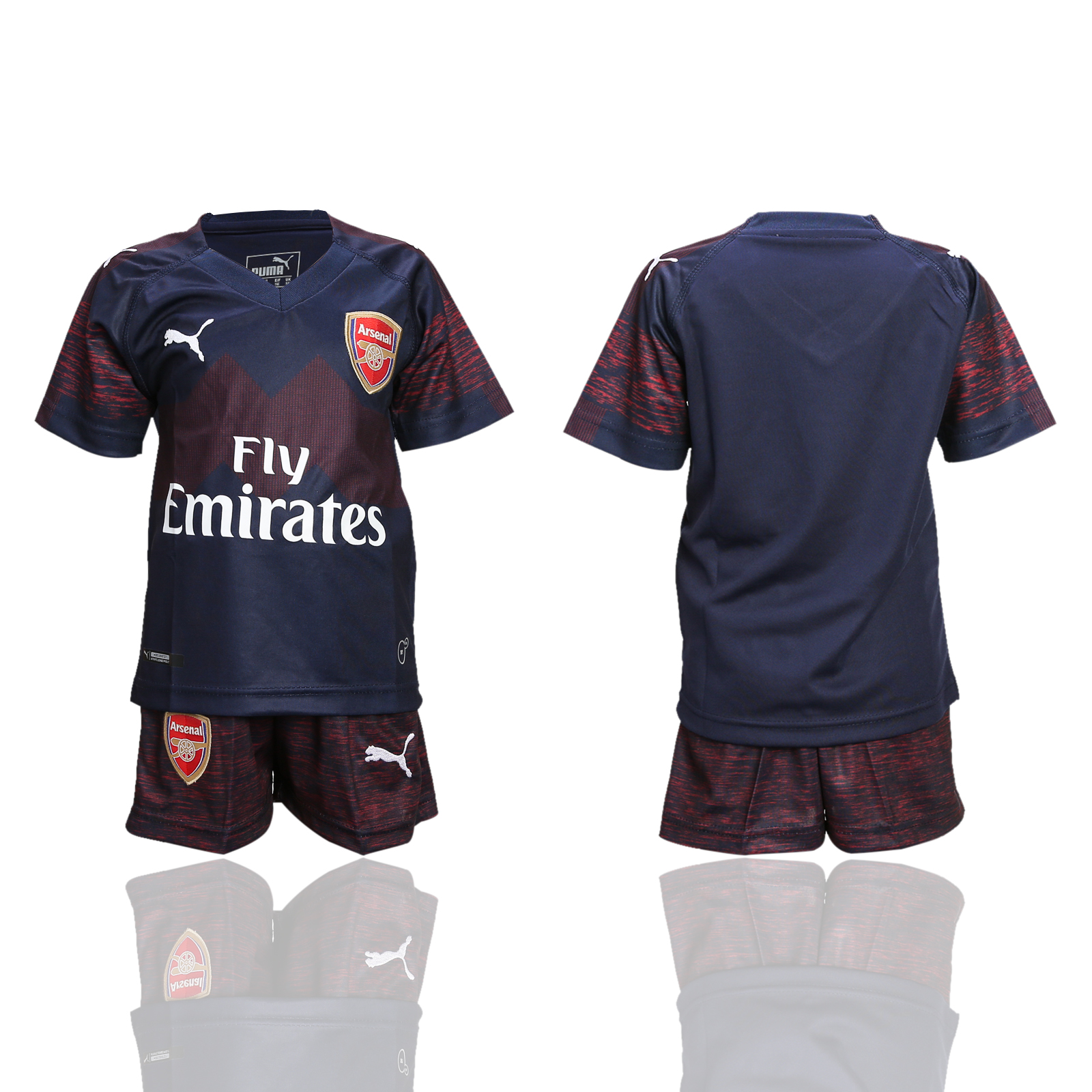 2018-19 Arsenal Away Youth Soccer Jersey