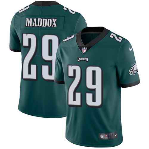 Nike Eagles 29 Avonte Maddox Green Vapor Untouchable Limited Jersey