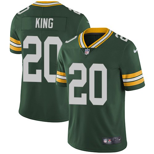 Nike Packers 20 Kevin King Green Vapor Untouchable Limited Jersey