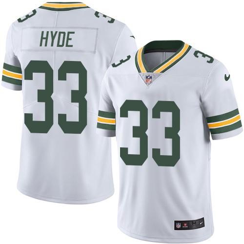 Nike Packers 33 Micah Hyde White Vapor Untouchable Limited Jersey