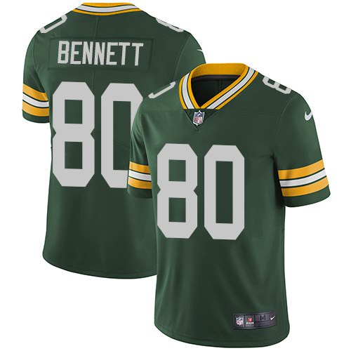 Nike Packers 80 Martellus Bennett Green Vapor Untouchable Limited Jersey